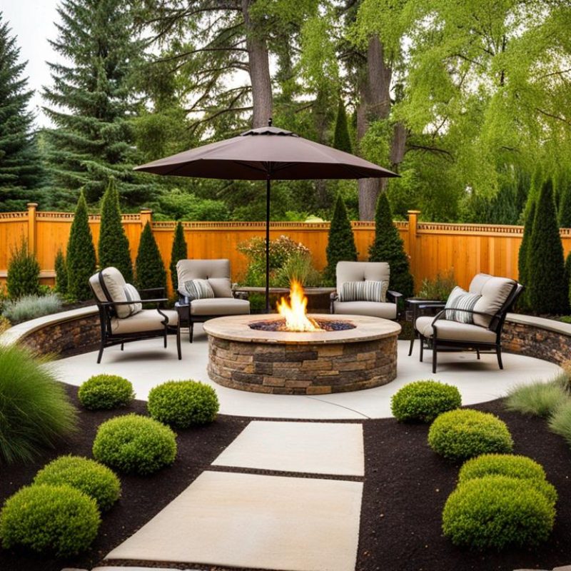 A Modern Backyard